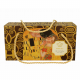 Комплект за чай The Kiss Brown inspired by Gustav Klimt - Golden Line на супер цена от Neostyle.bg